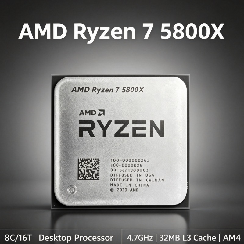 Amd Cpu Ryzen 7 - AMD Ryzen 7 5800X For AM4