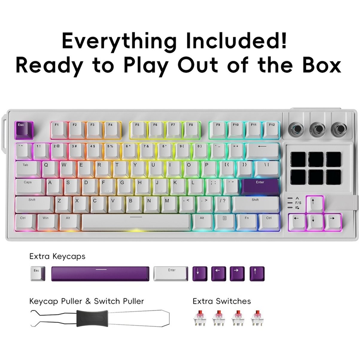 update. K1 PRO Visual Mechanic - огляд і ціна Gaming Keyboard Ergonomic