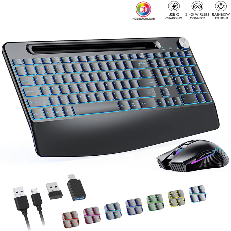 2.4G&Type-C Wireless Keyboard  - огляд і ціна Gaming Keyboard Types