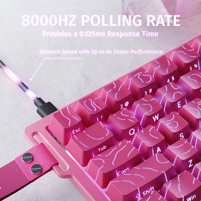 ATTACK SHARK X68 HE 8000Hz Rap - огляд і ціна Keyboard Gaming Mac