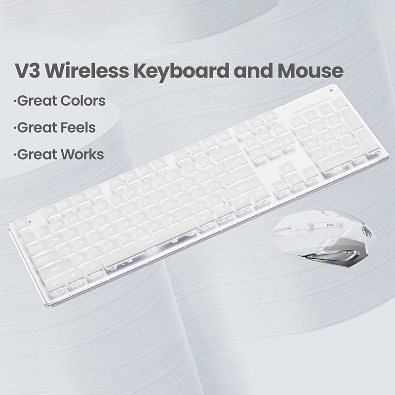 EWEADN V3 wireless Silent Offi - огляд і ціна Gaming Keyboard Bundle
