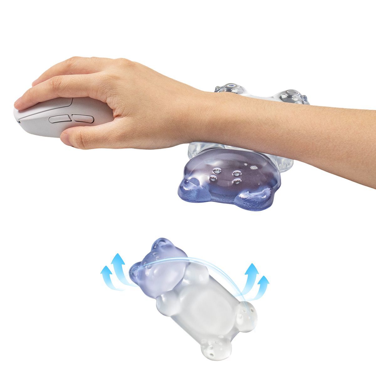 Cute Bear Shape Wrist Rest Tra - огляд і ціна Gaming Keyboard No Number Pad