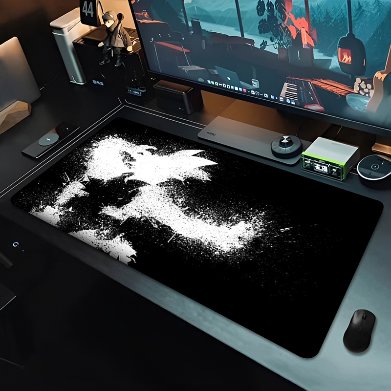DBZ Black Anime Mouse Pad Drag - огляд і ціна Gaming Keyboard En Mouse