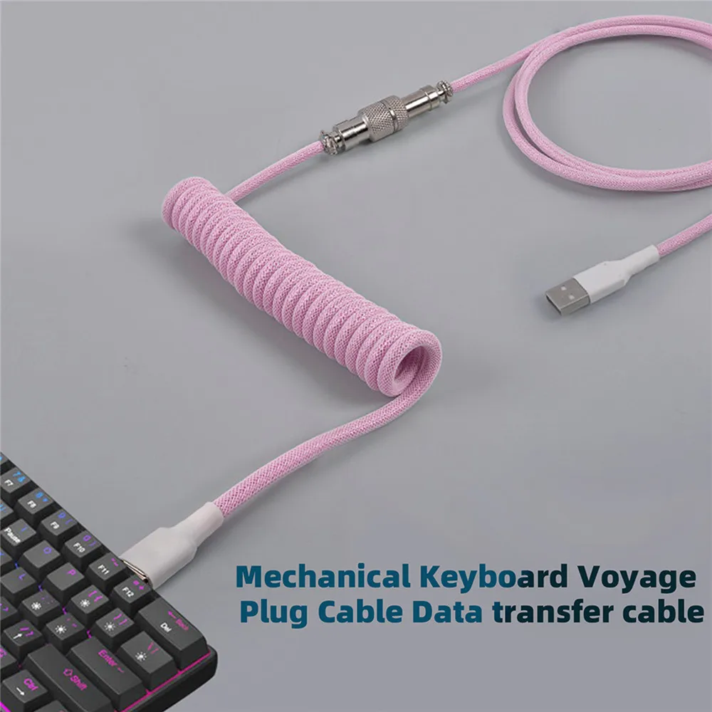 New Mechanical Keyboard Coiled - огляд і ціна Gaming Keyboard Type C