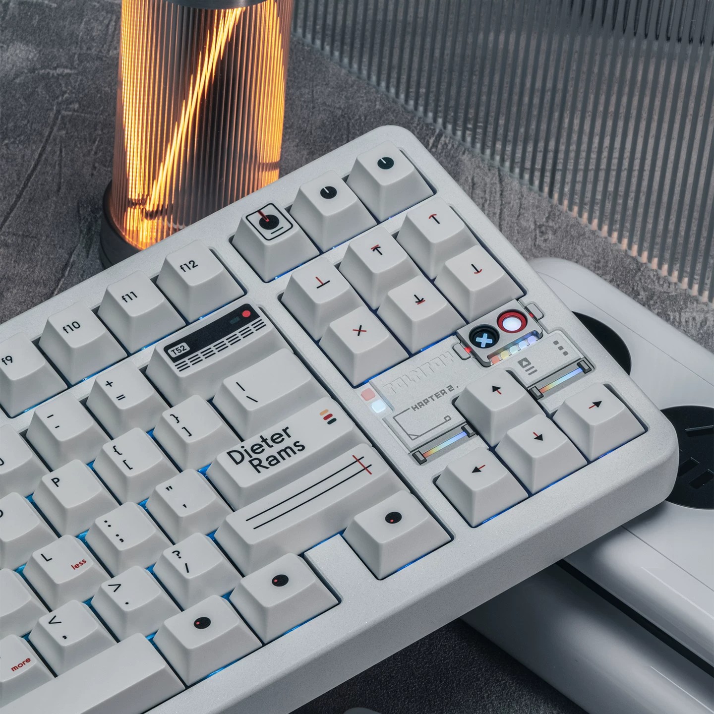 144 Keys Dieters White Keycaps - огляд і ціна Keyboard Gaming Mac