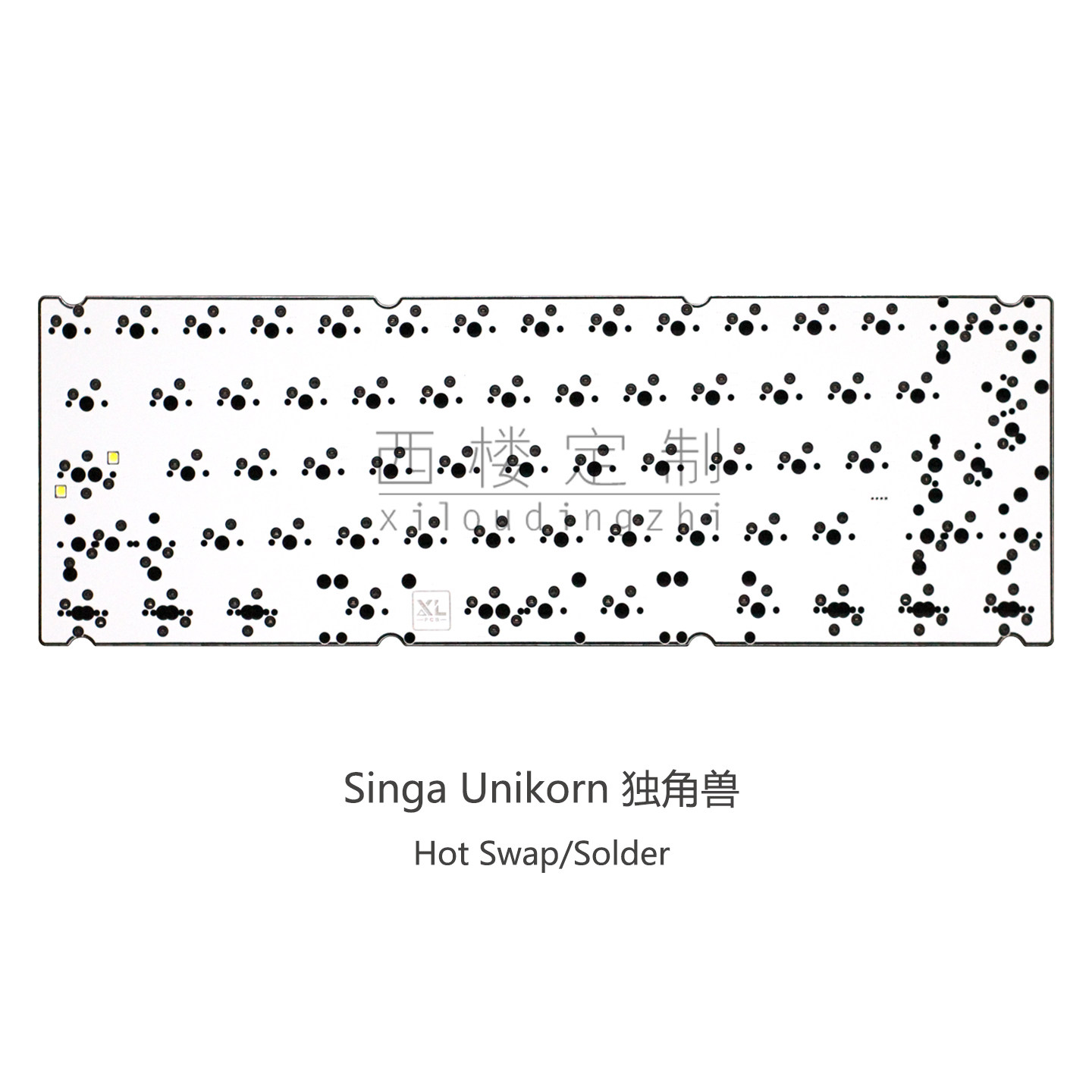 1k PCB 1.6mm compatible with S - огляд і ціна Hot Swap Pcb