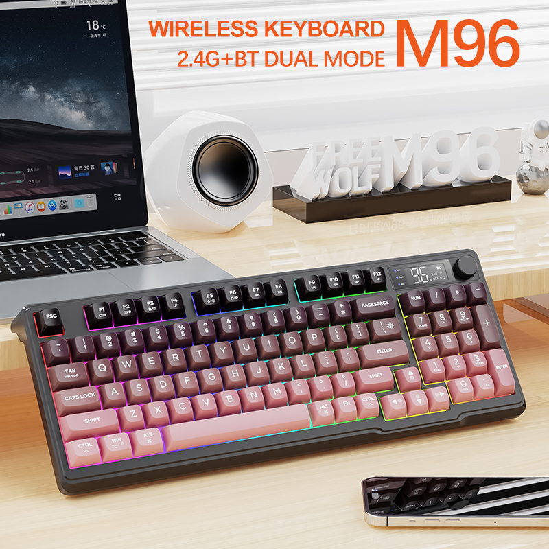 M96 FREEWOLF Multi-Device Gami - огляд і ціна Keyboard Gaming Mac