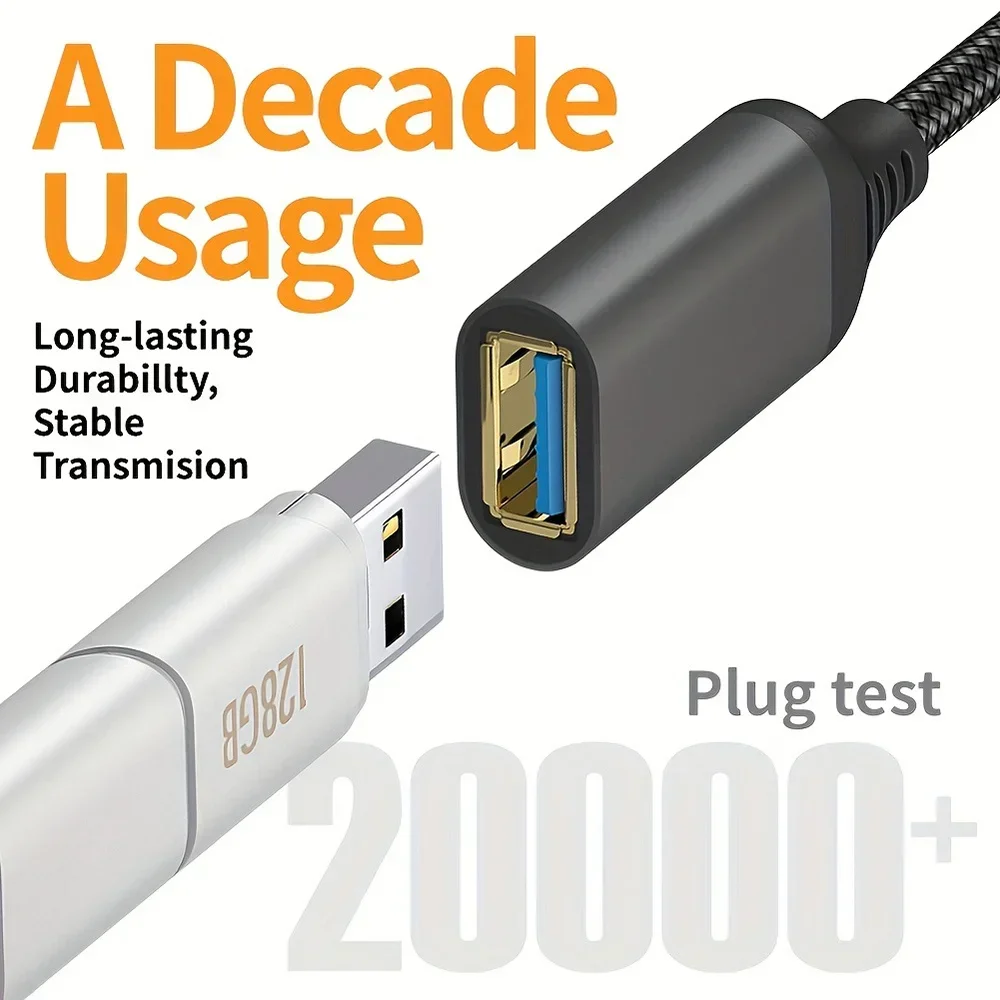 0.5/1/2/3/5m Nylon Braided USB - огляд і ціна Coiled Usb Cable