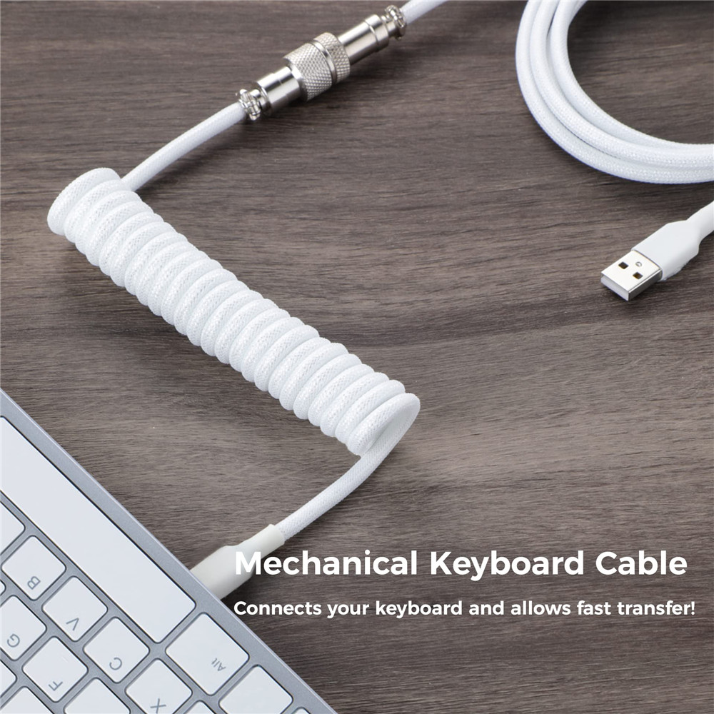 Mechanical Keyboard Coiled Cab - огляд і ціна Gaming Keyboard Type C