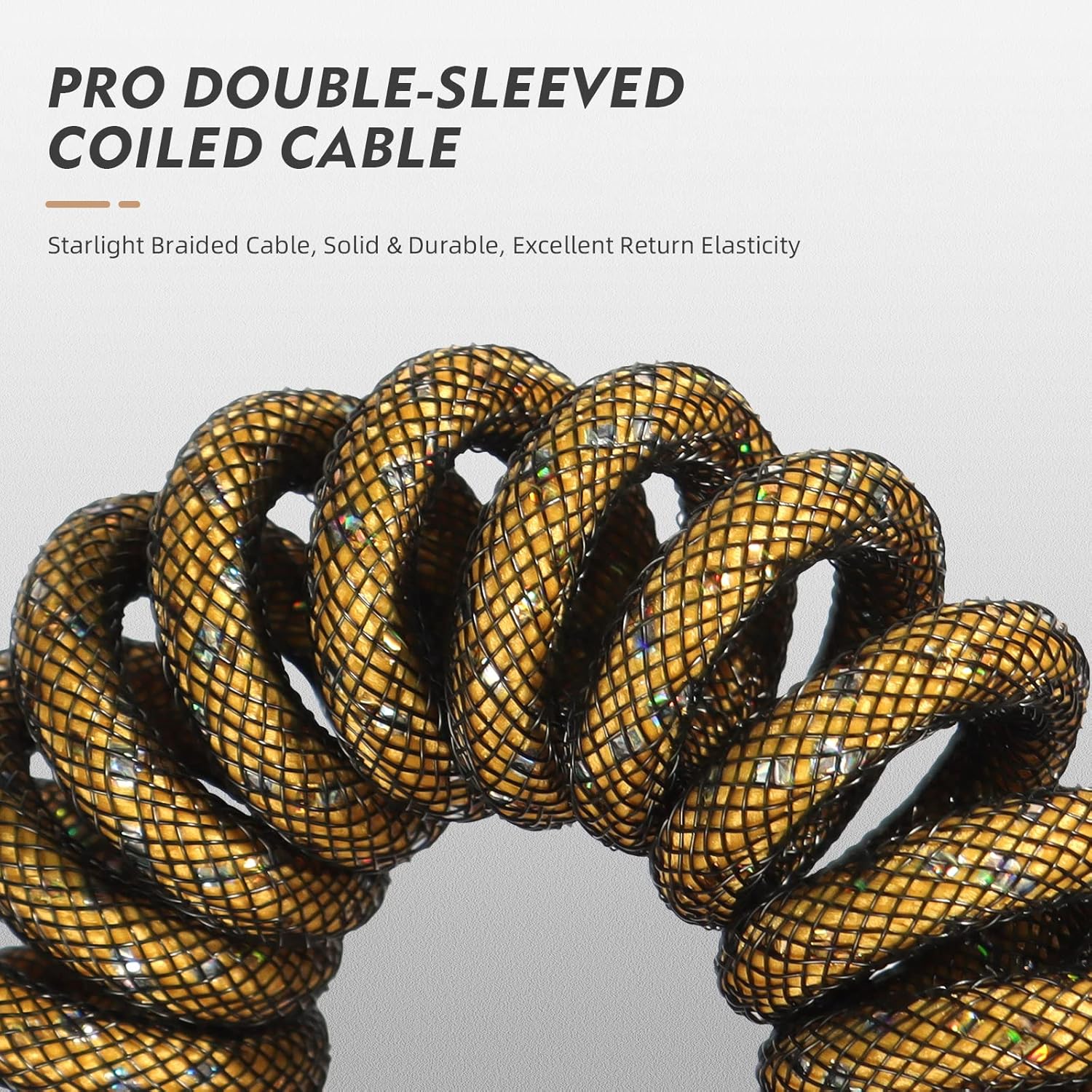 ATTACK SHARK * MAMBASNAKE C03  - огляд і ціна Coiled Usb Cable