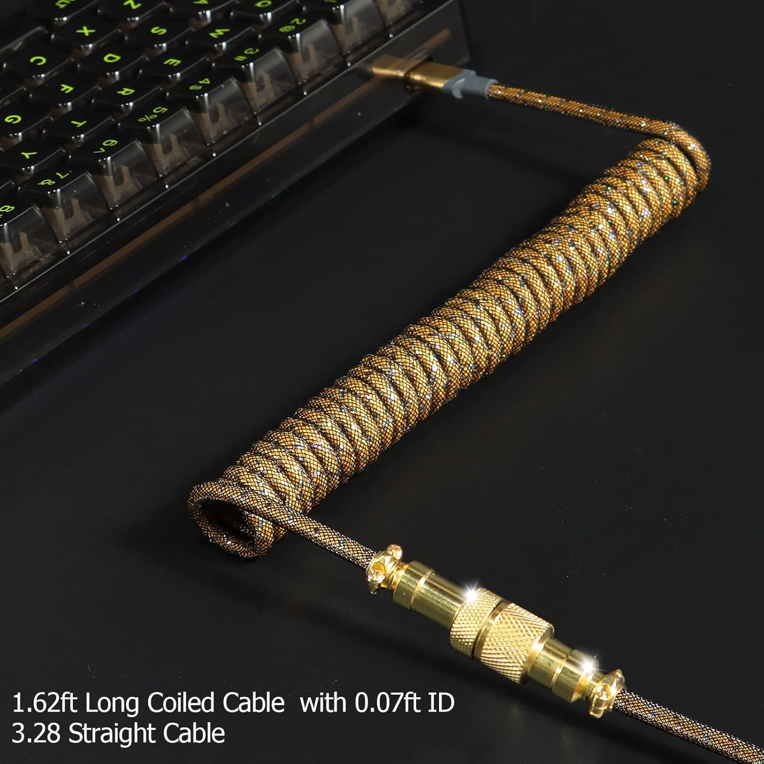 ATTACK SHARK * MAMBASNAKE C03  - огляд і ціна Coiled Usb Cable
