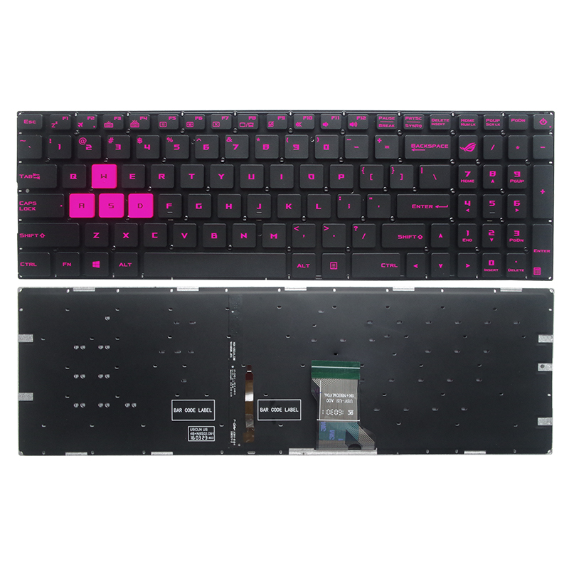 GZEELE English US Backlit Lapt - огляд і ціна Gaming Keyboard Asus