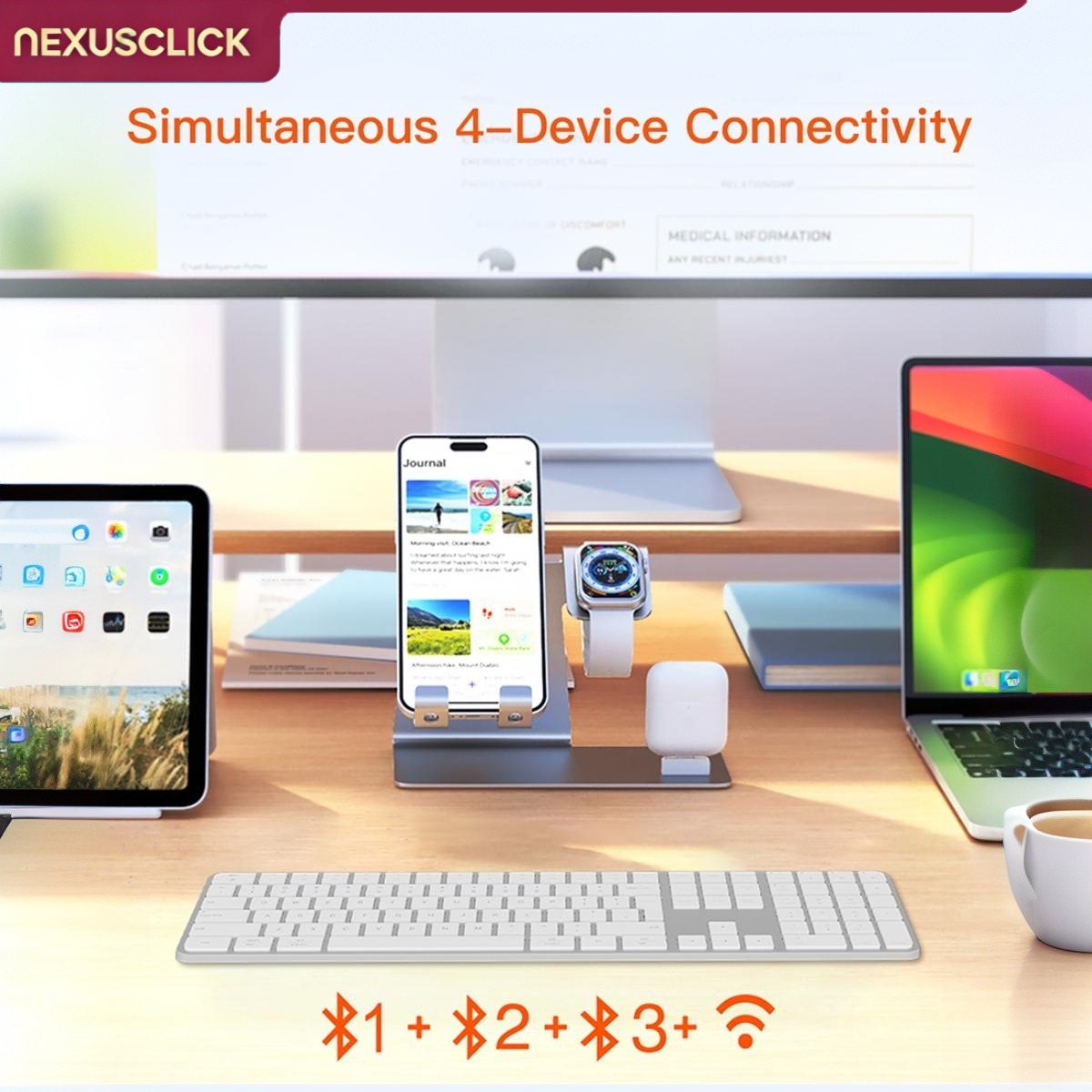 NexusClick 109 Keys Slim Dual  - огляд і ціна Keyboard Gaming Mac