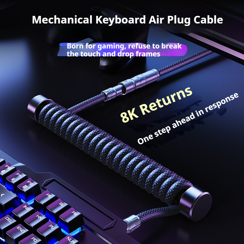 Eary 1.2m Coiled Keyboard Cabl - огляд і ціна Gaming Keyboard Types