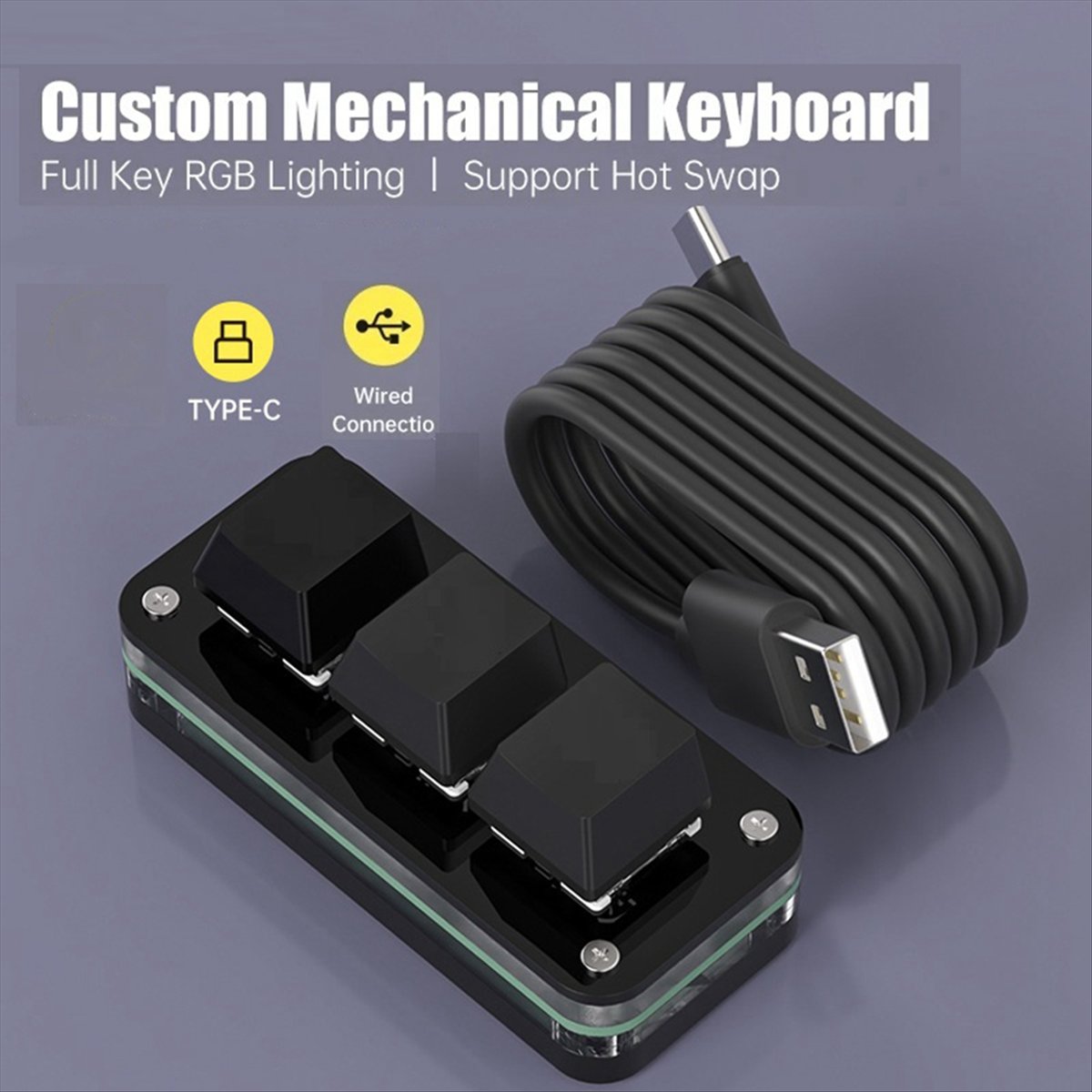 doyou 3 Keys Macro Programming - огляд і ціна Gaming Keyboard Types