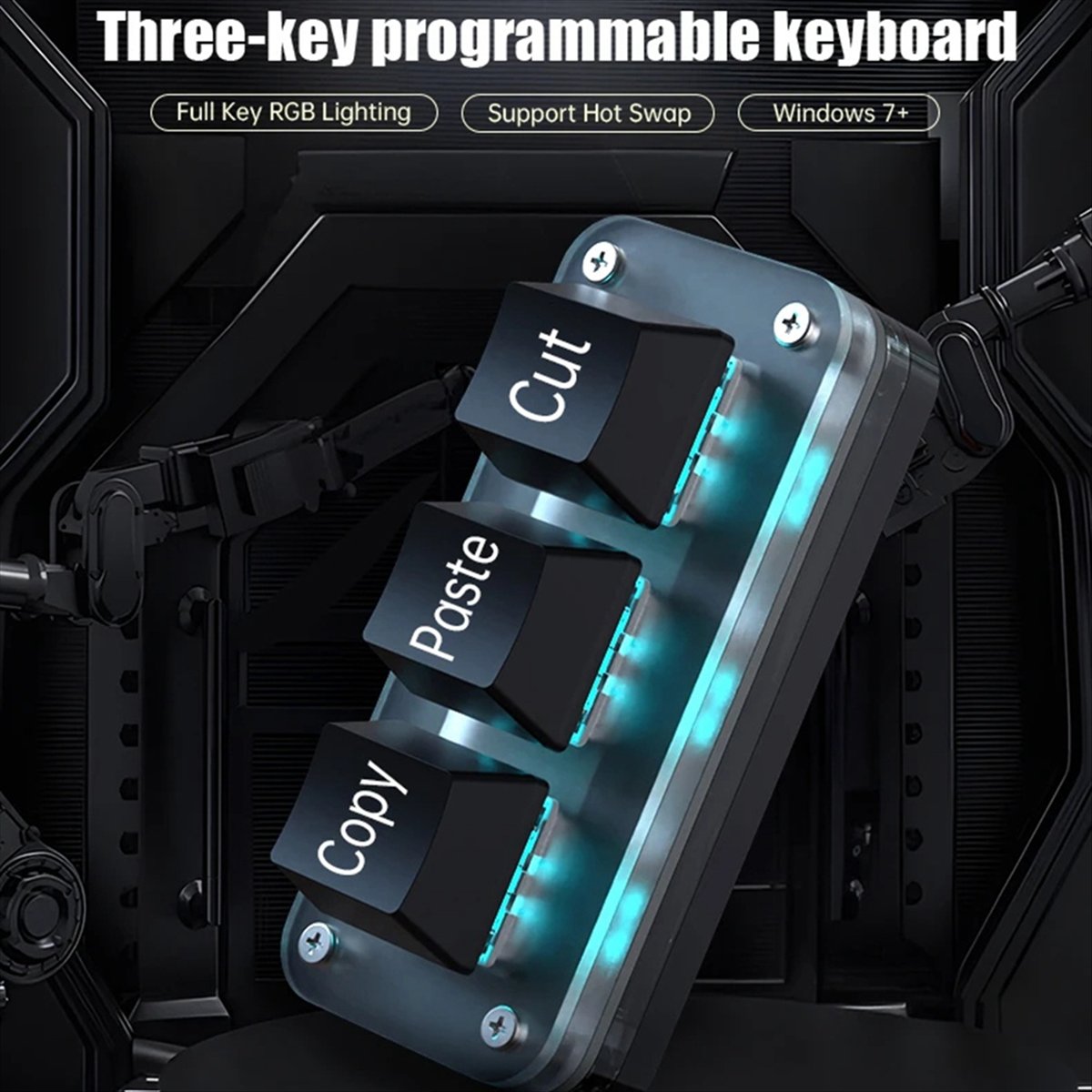 doyou 3 Keys Macro Programming - огляд і ціна Gaming Keyboard Types