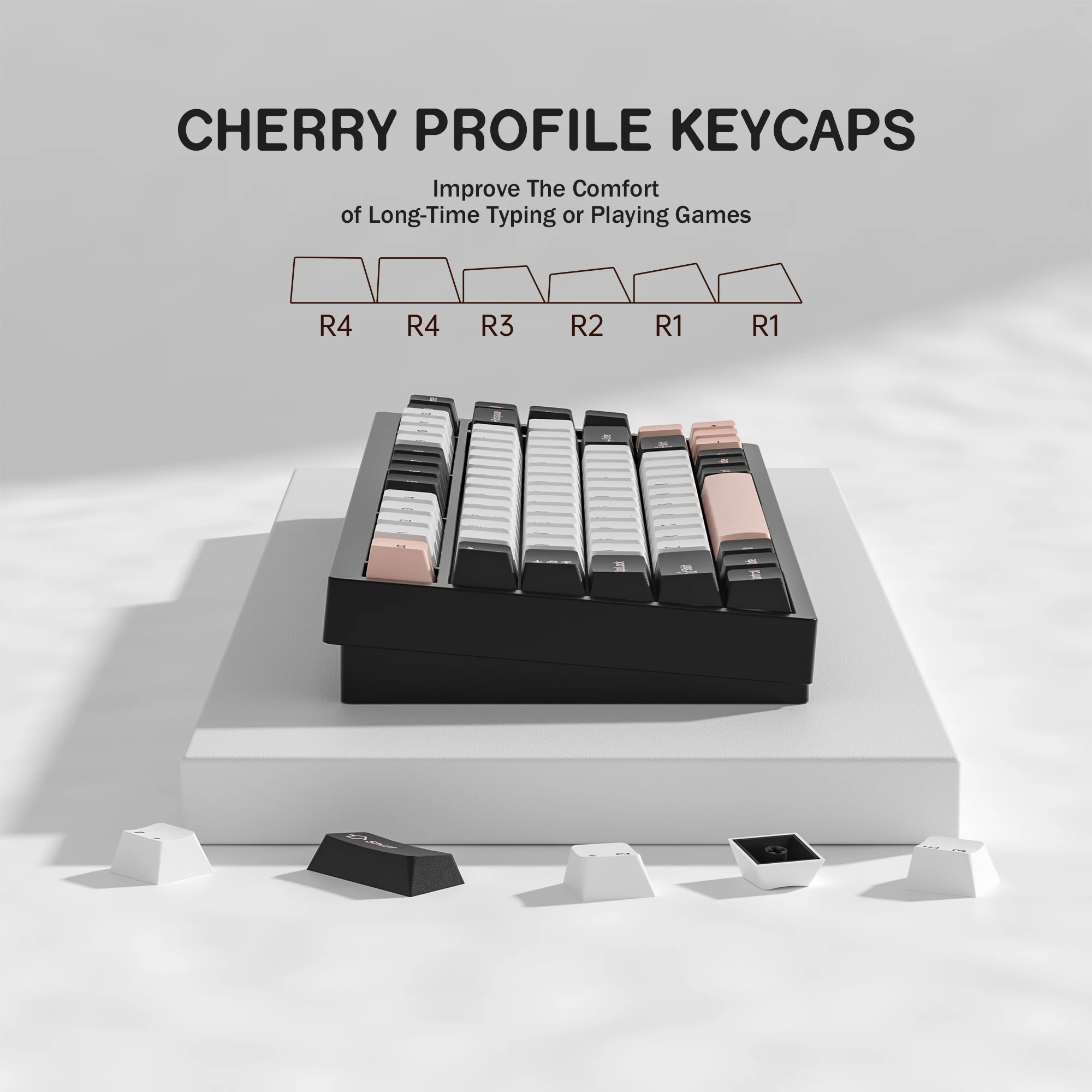 KBDiy GMK Olivia Keycaps for M - огляд і ціна Gaming Keyboard No Number Pad