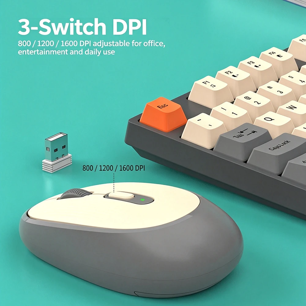 KEBIDUMEI 2.4G Wireless Keyboa - огляд і ціна Gaming Keyboard Bundle