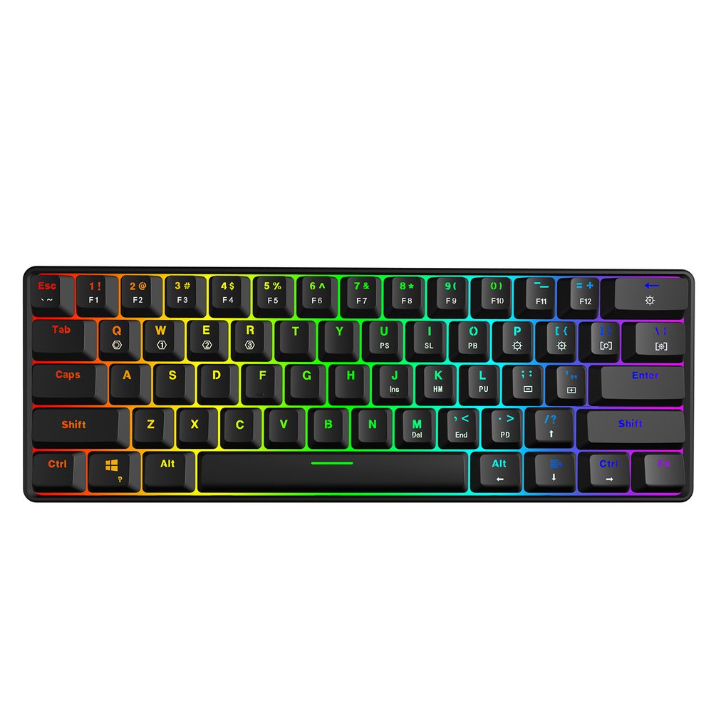 SKYLOONG GK61 Mini Portable 60 - огляд і ціна Gaming Keyboard Bundle