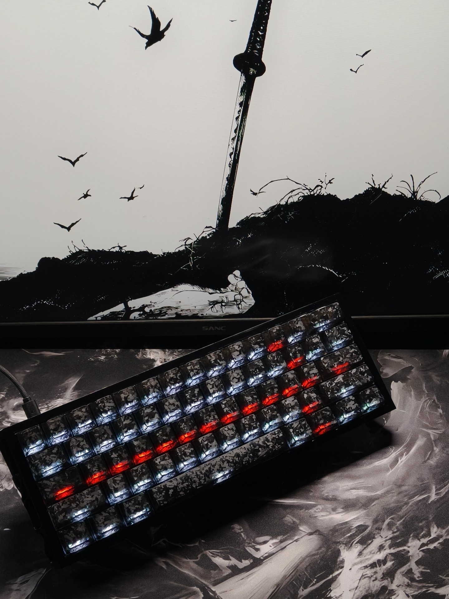 Custom 60% Layout Compact Gami - огляд і ціна Gaming Keyboard No Number Pad