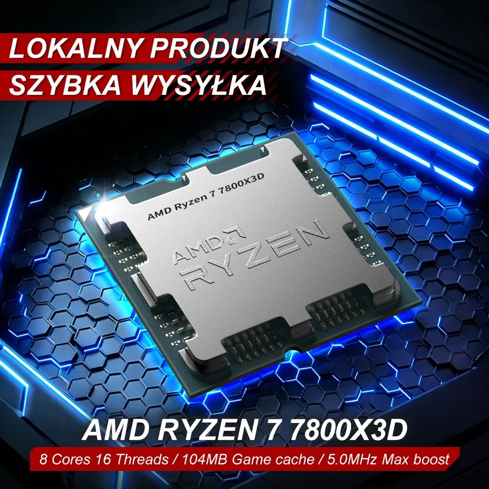 AMD Ryzen 7 7800X3D R7 7800X3D - огляд і ціна Amd Cpu Ryzen 7