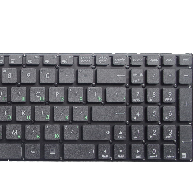 Russian Laptop keyboard for As - огляд і ціна Gaming Keyboard Asus