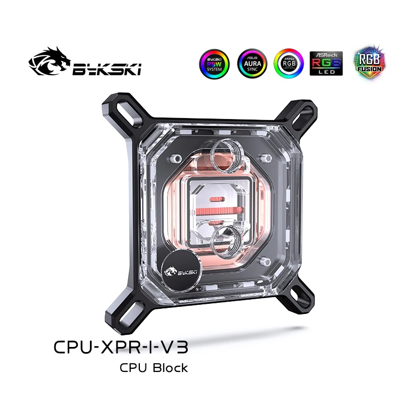 Bykski CPU Block Use for INTEL - огляд і ціна Amd Cpu Ryzen 7