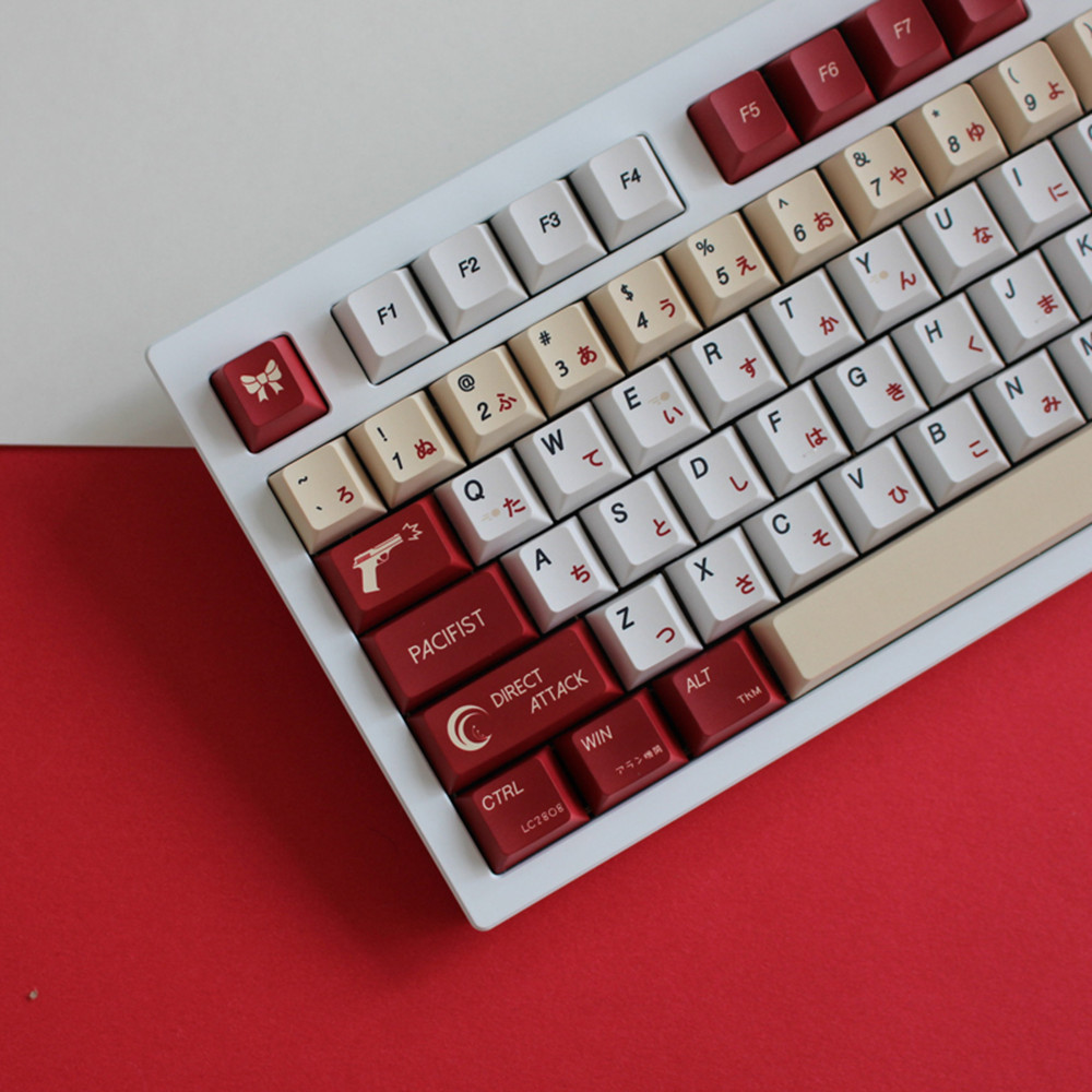 Lycoris Recoil Anime PBT Keyca - огляд і ціна Gaming Keyboard Ergonomic