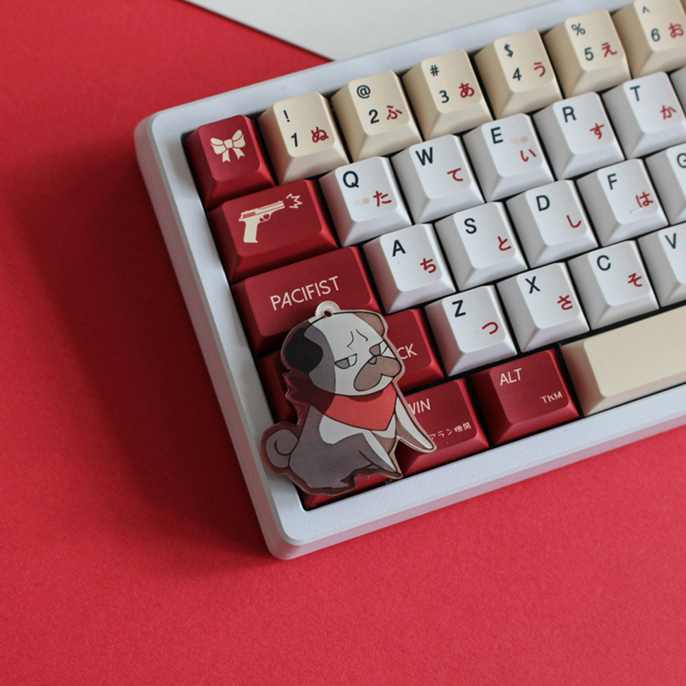 Lycoris Recoil Anime PBT Keyca - огляд і ціна Gaming Keyboard Ergonomic
